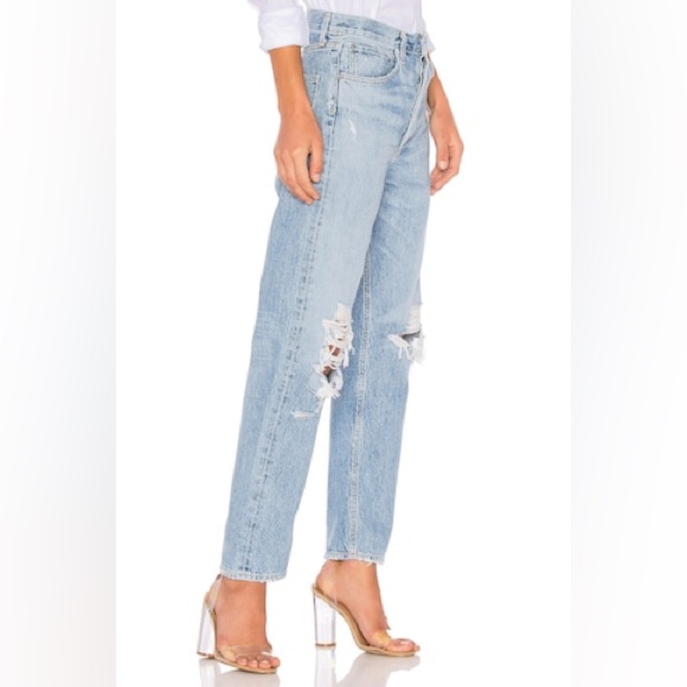 Agolde 90's Mid Rise Loose Fit jeans.